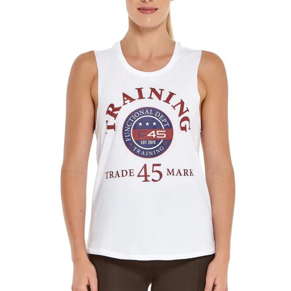 F45 Training Trade Mark Women's Tank Tee Graphic XS